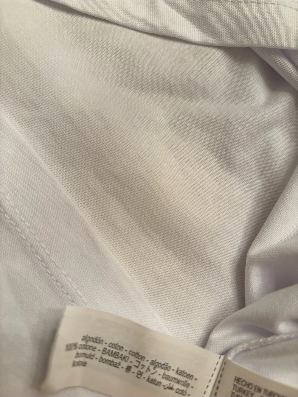 Zara graphic logo Sophia cotton white crew neck t-shirt sz.M - Picture 11 of 12